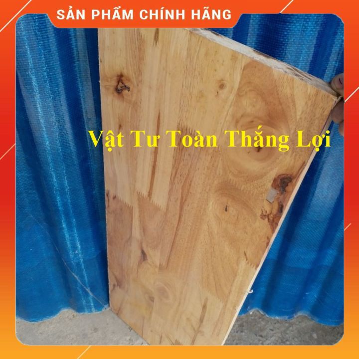 (Khổ rộng 50cm x dài từ 80cm đến 1.2m) Mặt gỗ ghép làm mặt bàn kệ để đồ đựng gia vị