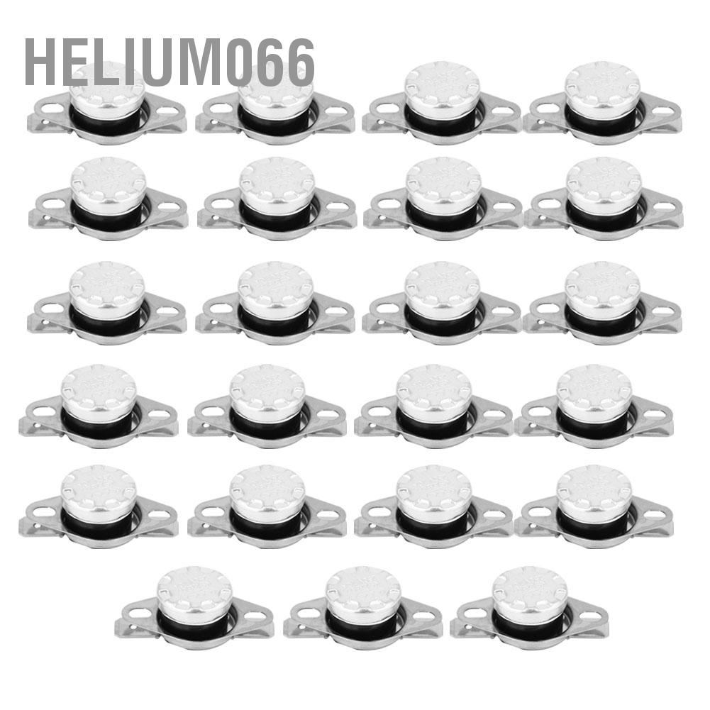 Helium066 5 Pcs KSD301 Switch Temperature Control Thermostat Thermal 250V10A Normally Closed