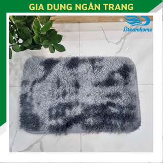 Thảm lông loang lau chân cao cấp - thảm chùi chân, lau chân trải sàn thấm hút nước dậm chống trơn trượt giá rẻ