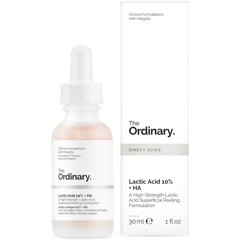 The Ordinary Sáng da giảm thâm Lactic Acid + HA 5% - 10%