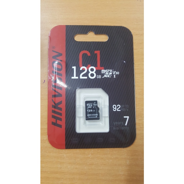 Thẻ nhớ Micro SD 32Gb, 64Gb, 128Gb HIKVISION dùng cho máy tính, thiết bị di động, Camera- Hàng Chính Hãng