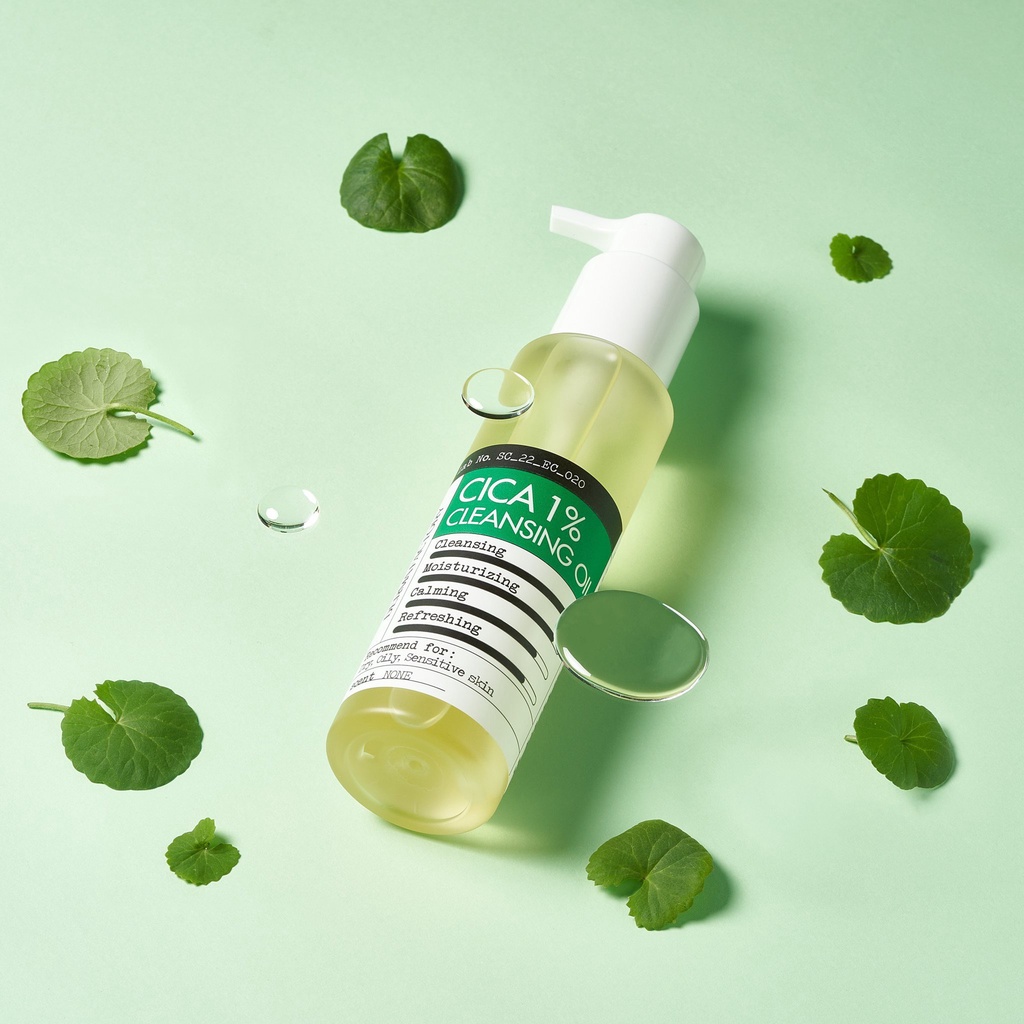 Dầu tẩy trang rau má  Derma Factory CiCa 1% Cleansing Oil 150ml