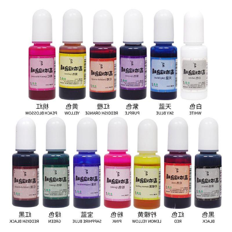 time* 10ML Flower Favor Epoxy Resin Pigment Ink Colorant Dye Resin Jewelry Making Tool