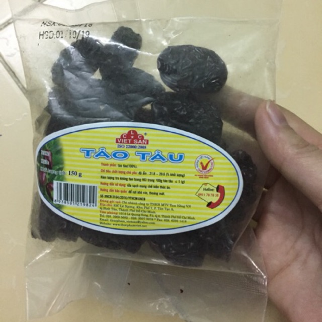 Táo tàu Việt San gói 150g
