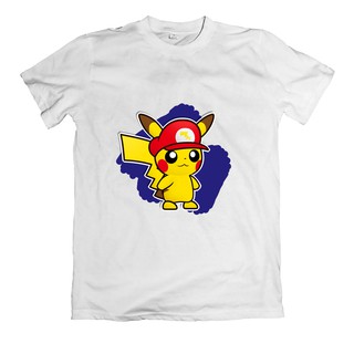 Áo thun in hình pikachu đẹp