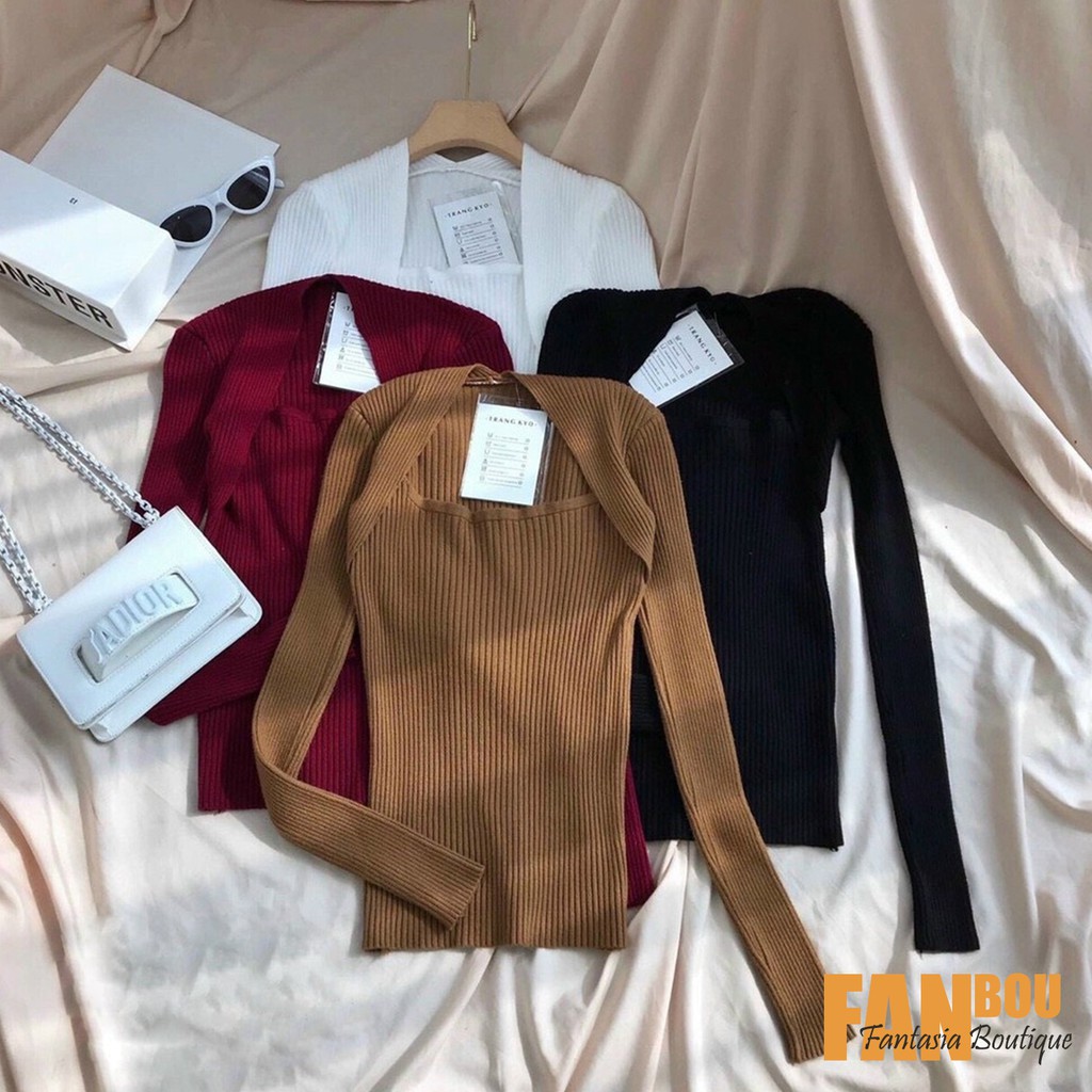 Áo thun gân len nam cổ lọ 4 phân tay dài ngắn | BigBuy360 - bigbuy360.vn