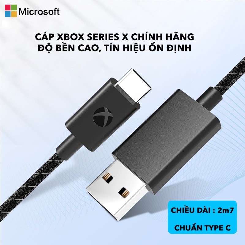 Dây cáp sạc Type-C máy Nintendo Switch/ Switch Lite / Xbox One seri X / PS5