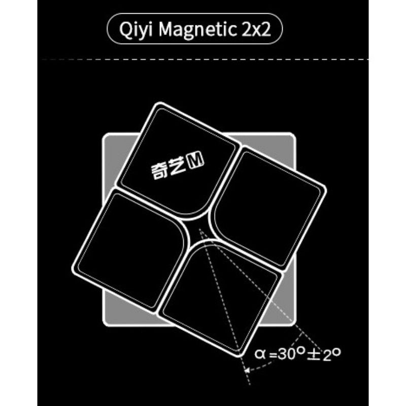 Rubik 2x2 QiYi MS 2x2x2 Có Nam Châm