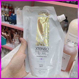 [ CHÍNH HÃNG ] (HCM) KEM UỐN VÀ DUỖI TÓC LOREAL X-TENSO 400ML