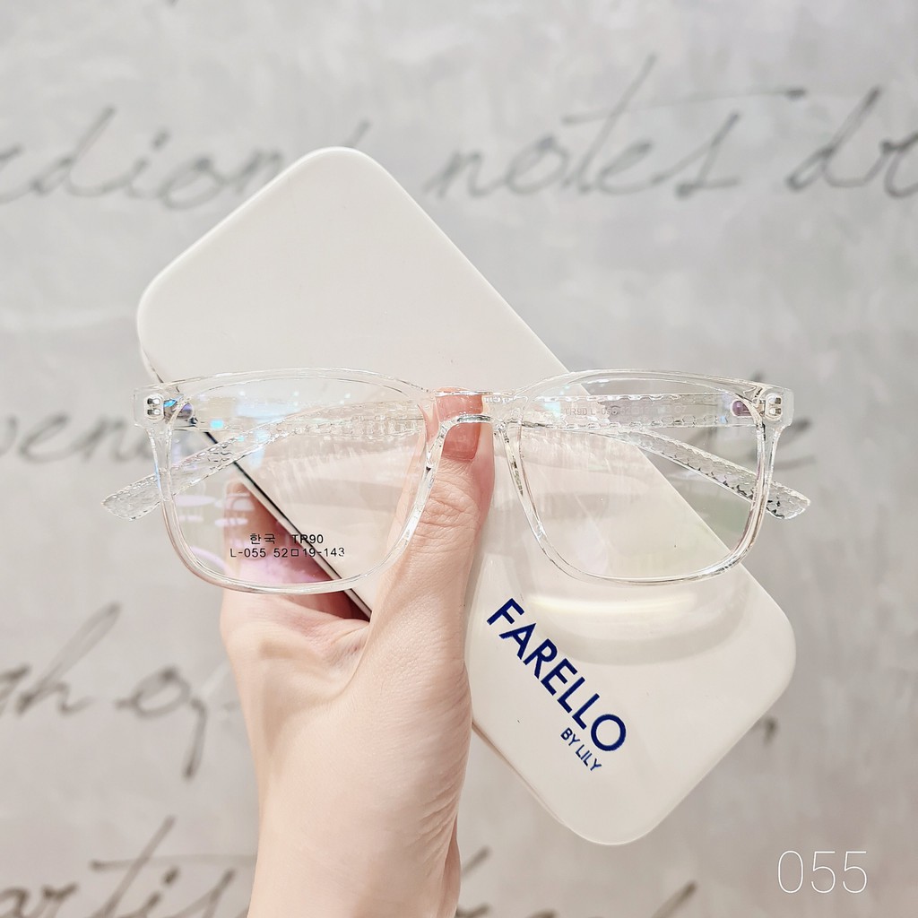 Gọng kính cận kim loại thời trang hàn quốc nam nữ Lilyeyewear 055 | BigBuy360 - bigbuy360.vn