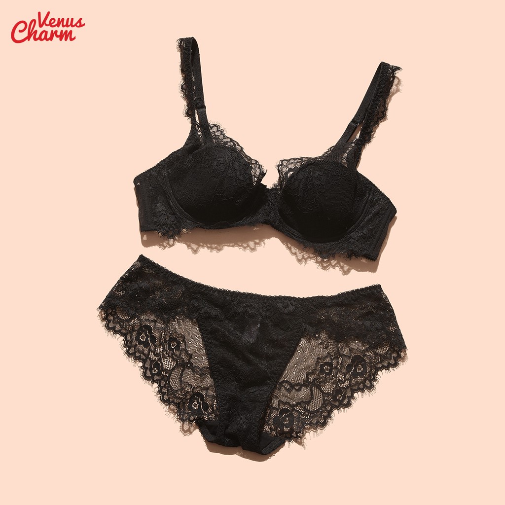 Venus Charm bộ đồ lót nữ ren sexy, có gọng, mút mỏng nhẹ 9228 | BigBuy360 - bigbuy360.vn