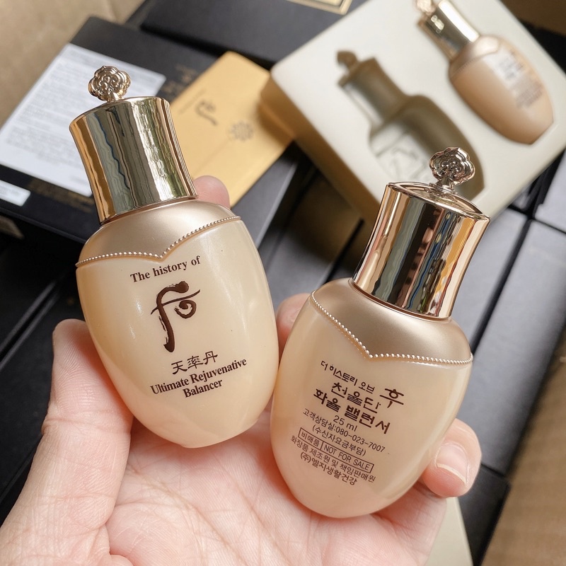 - Nước hoa hồng Whoo Ultimate Rejuvenating Balancer
