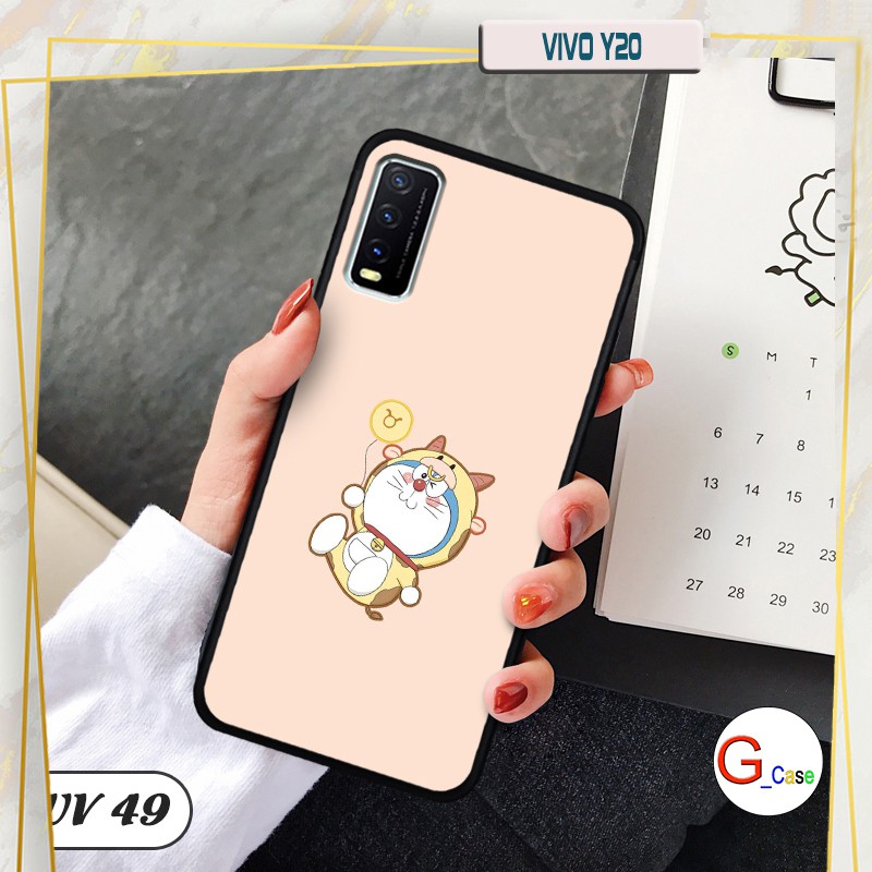 Ốp điện thoại Vivo Y20/ Y20s - lưng nhám viền dẻo