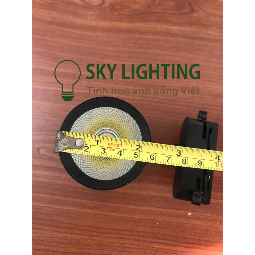 Đèn rọi ray COB 12W ống bơ BH 12 tháng | BigBuy360 - bigbuy360.vn