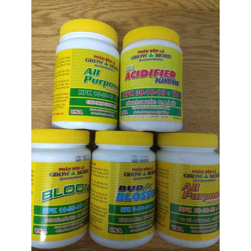 [Có bảo hành]phân bón lá growmore 6 30 30 hỗ trợ cây trồng trong giai đoạn ra hoa đậu quả