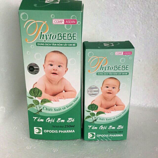 PHYTOBEBE SỮA TẮM EM BÉ 100ML