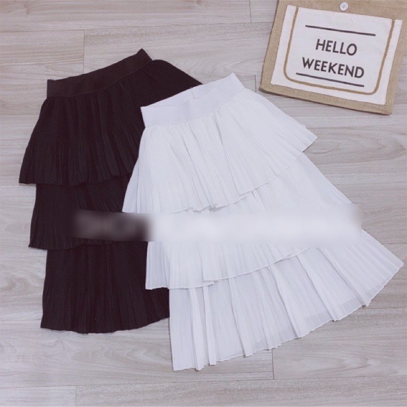 CHÂN VÁY DẬP LY 3 TẦNG MS10286