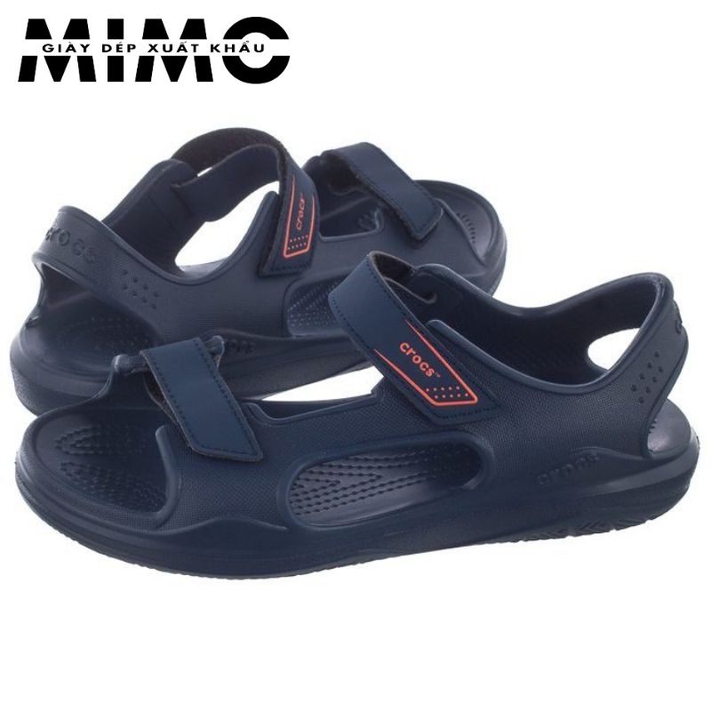 Sandal trẻ em Swiftwater Cross, dép quai hậu bé trai màu xanh navy êm mềm nhẹ, chống trơn trượt