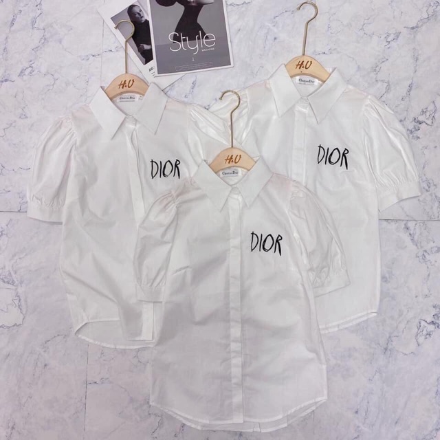 [Mã WASKT410K giảm 10K đơn 50K] Áo sơ mi cộc tay bồng DIO | BigBuy360 - bigbuy360.vn