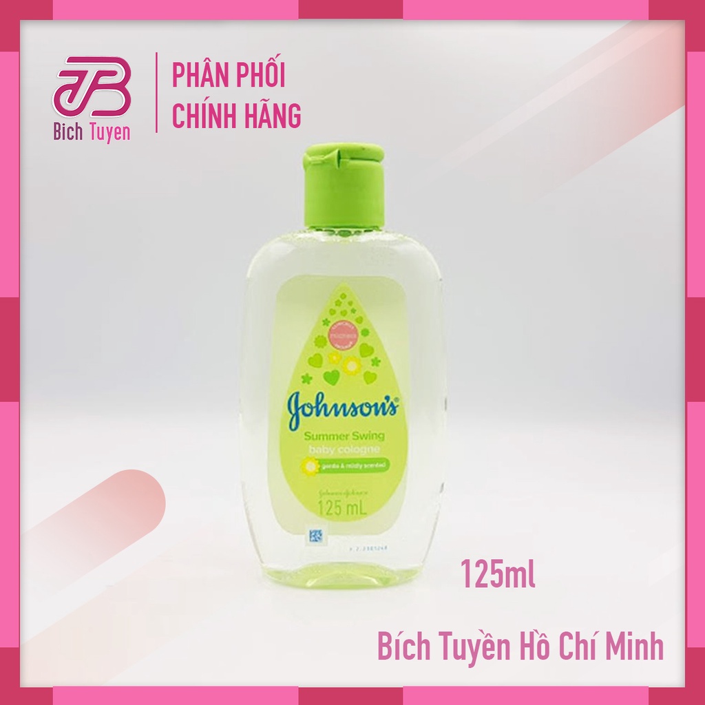 Nước Hoa Johnson's Baby Summer Swing Hương Mùa Hè Ban Mai - Nước Hoa Em Bé 50-125ml - Johnsons - Johnson BT Cosmetic