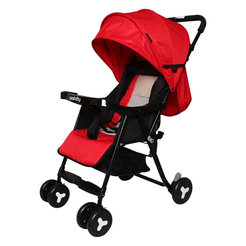 Xe đẩy SEEBABY QQ3/Q6 màu đỏ
