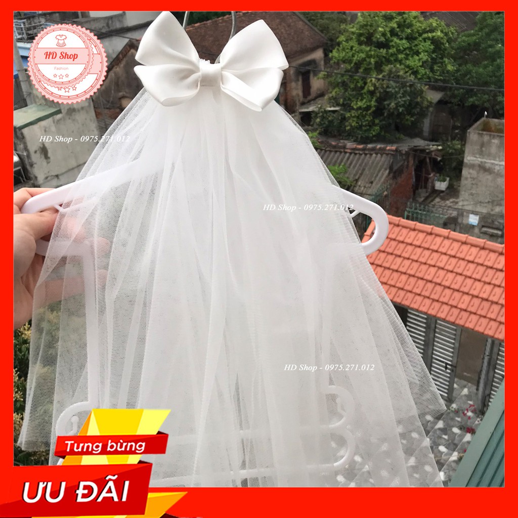 Lúp cô dâu cho nàng, cho bé 💖FREESHIP💖 Mẫu lúp cô dâu do shop tự tay làm cực xinh voan mỹ mềm mại bồng bềnh