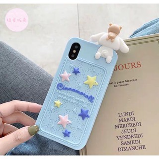 Ốp lưng iphone gấu cute IPHONE X / XS MAX / 8 PLUS / 7 PLUS