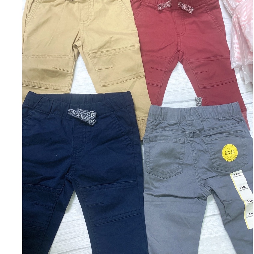 VNXK-QUẦN JOGGER KAKI CATJACK BÉ TRAI SIÊU ĐẸP-MÃ QBT03