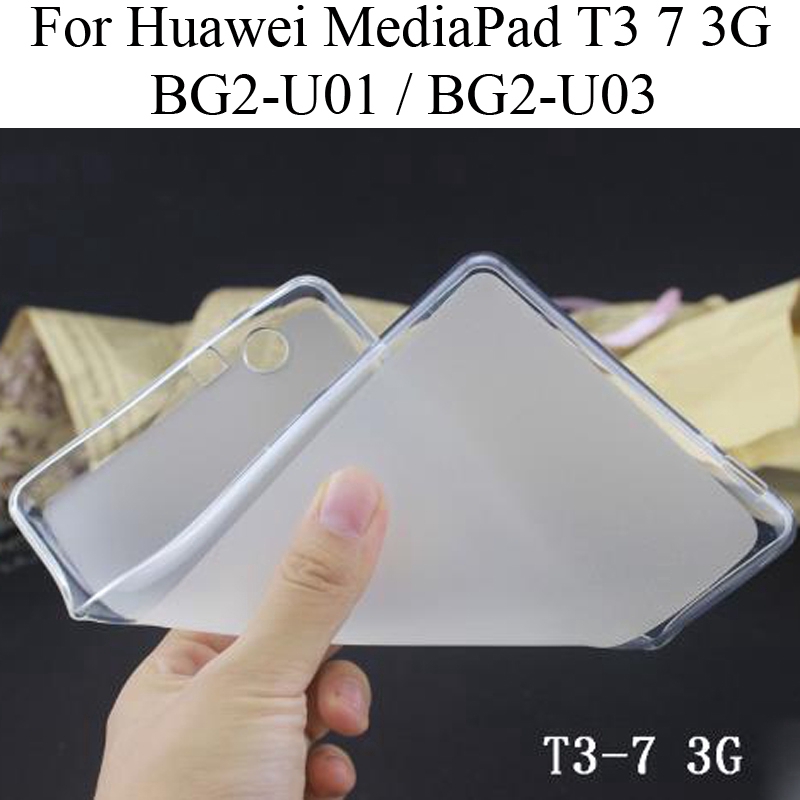 Vỏ bảo vệ for Huawei MediaPad T3 7 3G Soft Jelly case BG2-U01 BG2-U03 TPU cover T3 7 Wifi BG2-W09 Ốp lưng