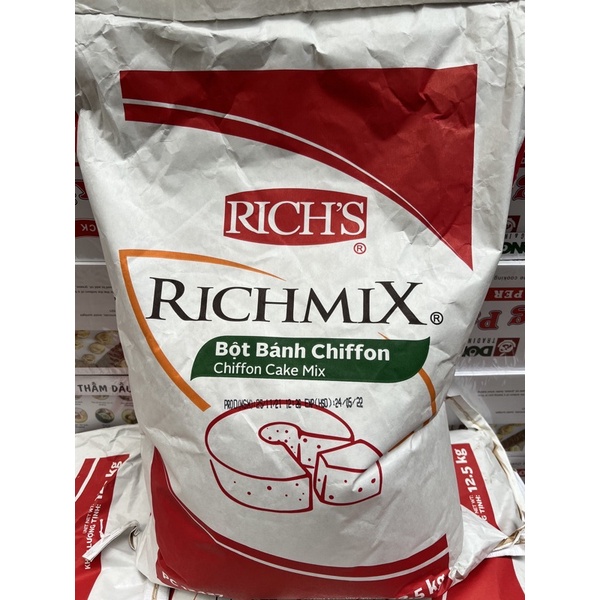 Bột Chiffon rich bao 12,5kg