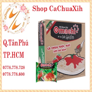 Mì trộn Omachi xốt Spaghetti 91g thùng 30 gói