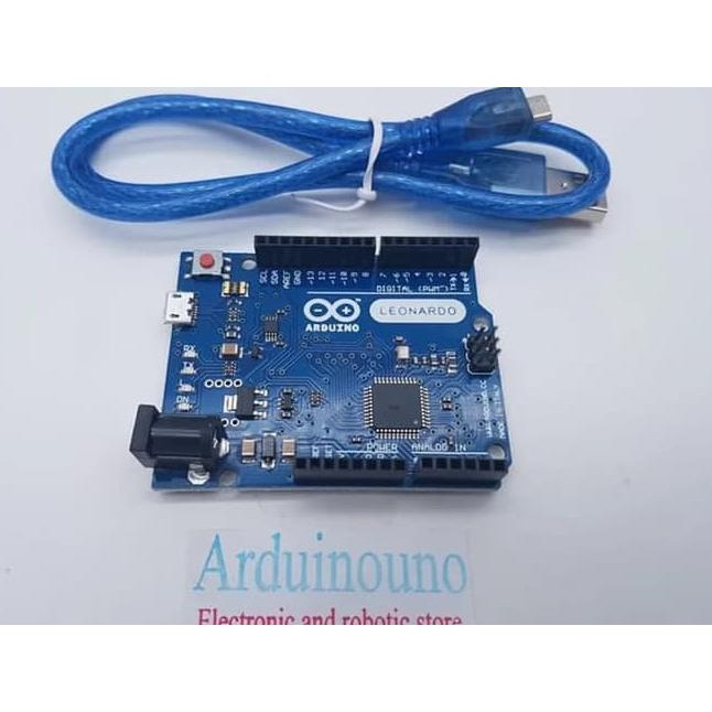 Bảng Mạch Tương Thích Arduino Leonardo R3 Atmega32U4 Với Cáp Micro Usb