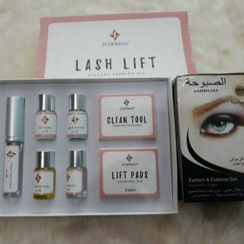 Sét uốn mi kèm phủ đen