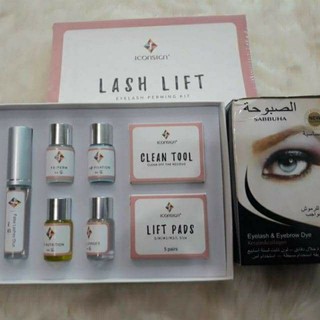Sét uốn mi kèm phủ đen