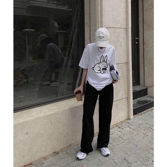 Sét áo thỏ nơ +quần ống rộng xuông PM11