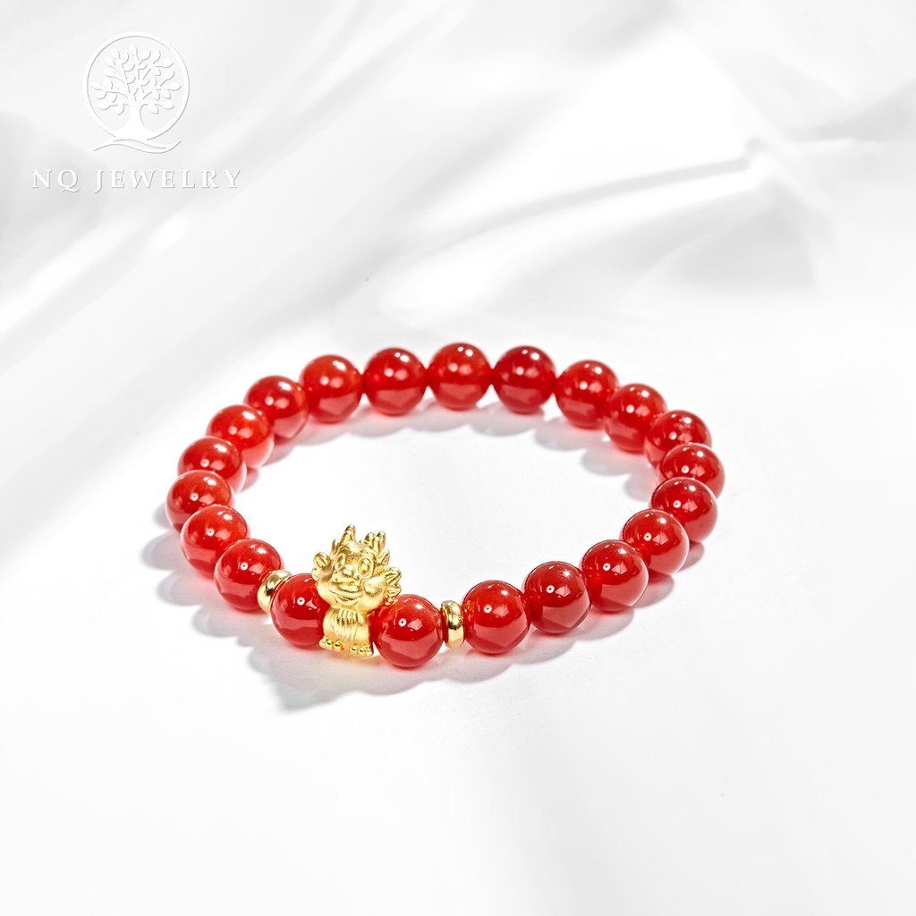 Vòng tay đỏ charm 12 con giáp - NQ Jewelry
