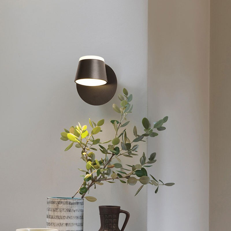 Đèn led Gắn Tường Bằng Sắt Thiết Kế Đơn Giản Sáng Tạo