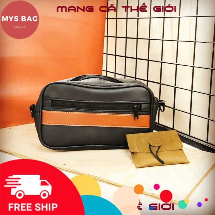 Túi đeo chéo nam Túi da nam công sở sang trọng Mys Bag TX-0013 | BigBuy360 - bigbuy360.vn