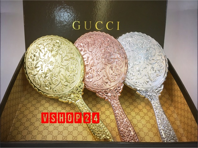 Gương trang điểm cầm tay công chúa