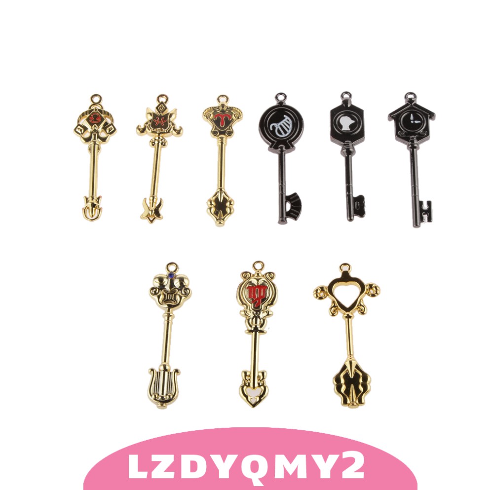 Set 18 Mặt Dây Chuyền Hình Fairy Tail Lucy Lucy Heart Celestial