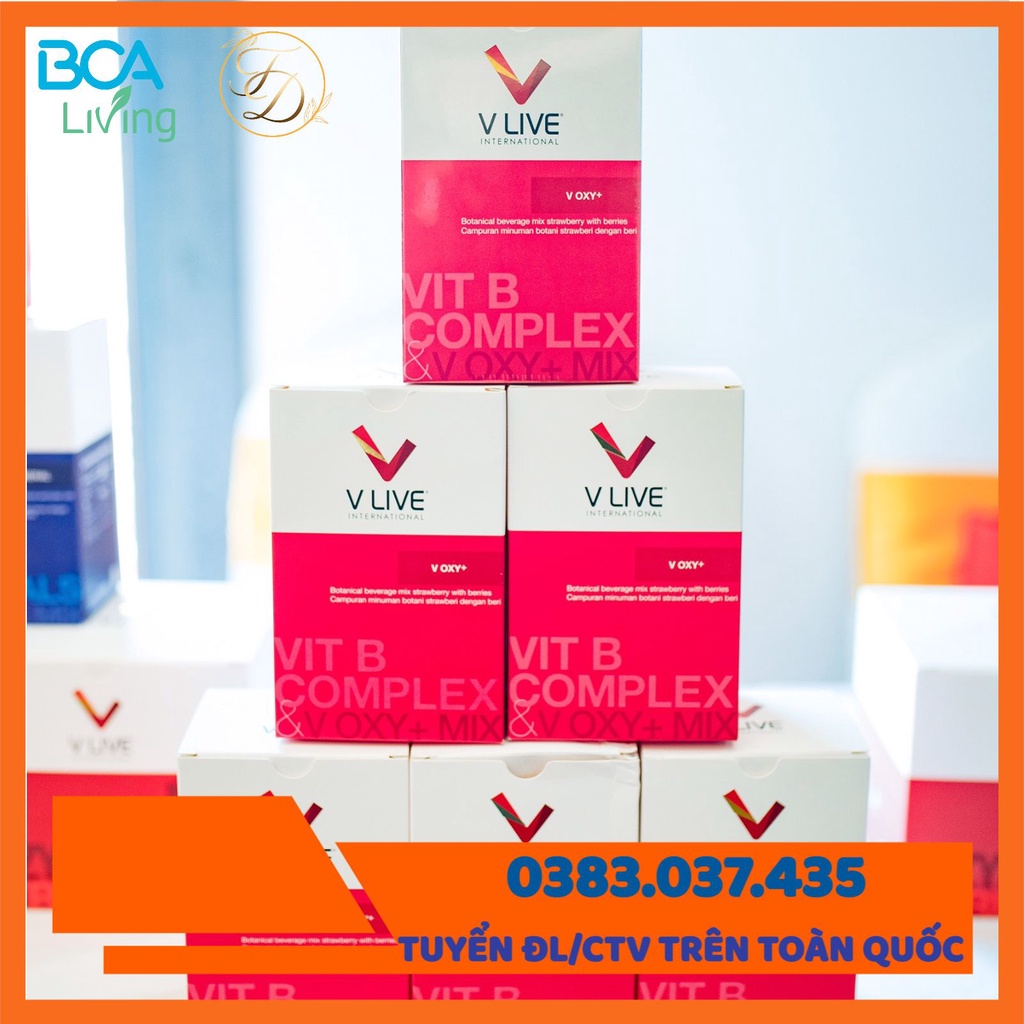 Thực phẩm tăng cường Oxy, hỗ trợ tuần hoàn máu V-Oxy+