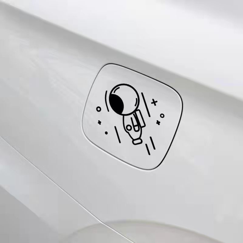 Miếng Dán Phản Quang Chống Nước Hình Phi Hành Gia Cho Xe Máy