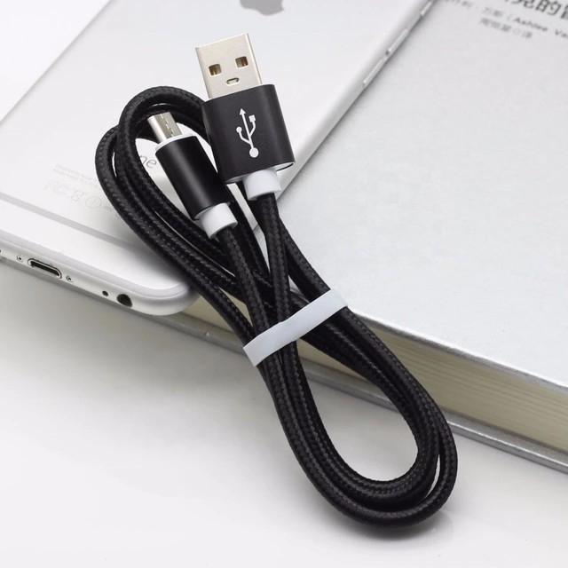 [Giảm Giá] Dây sạc samsung ,cáp sạc samsung oppo xiaomi ...cổng Micro USB thiết kế dây bện dù cho điện thoại androi