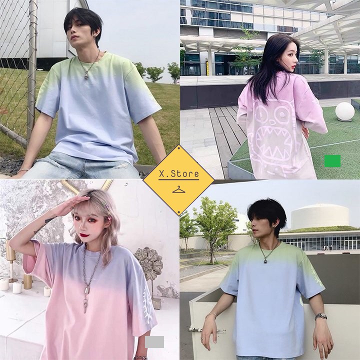 Áo Thun Loang Calm - Form Rộng Tay Lỡ Cotton - Thời trang Nam Nữ Unisex Có Ảnh Thật Tự Chụp X.Store