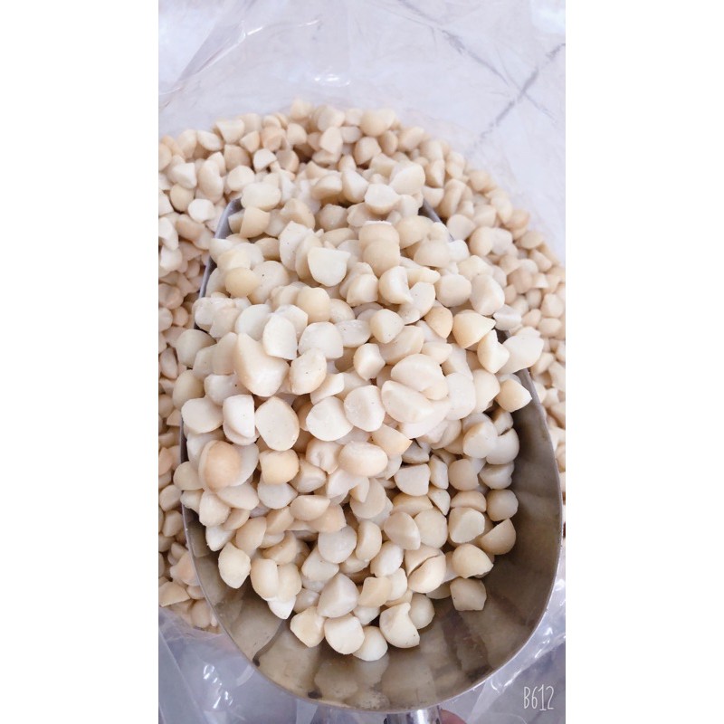 1Kg Nhân macca Úc loại bể to ngon, giòn