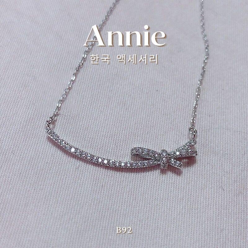 Dây chuyền sợi mảnh đính đá cao cấp tinh xảo dành cho nữ thời trang Annie B92