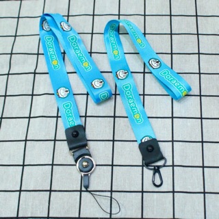 Dây Đeo Thẻ và Điện Thoại Mặt Mon Doremon Doraemon Dễ Thương