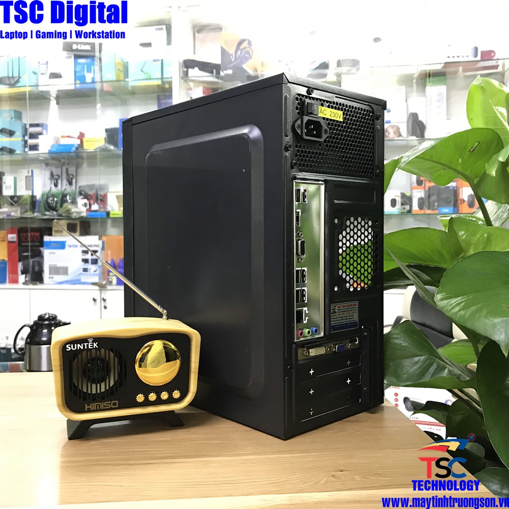 Bộ PC Chiến Game i3-3220 Ram 4Gb/ VGA 1Gb DDR5/ Main Chipset H61 SK1155 | Main + Nguồn + Vỏ Case New