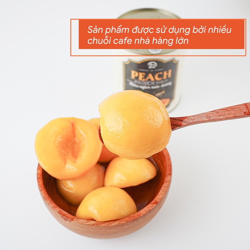 Đào Ngâm Nước Đường Thượng Hạng Quả To Asia Home 830 gram | BigBuy360 - bigbuy360.vn