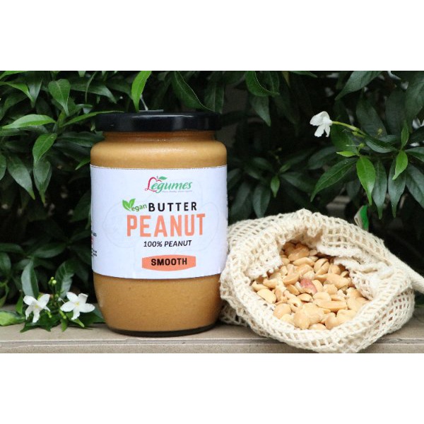 Bơ Đậu Phộng Vị Cà Phê Nguyên Chất Không Đường Chuẩn Healthy, Ăn Kiêng, Eat Clean, Keto, Ăn Chay Thực Dưỡng 400g